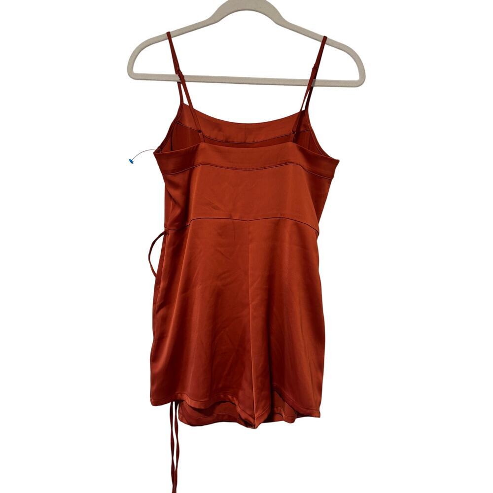 Urban Outfitters Rust Orange Spaghetti Strap mini Jumpsuit XS - Picture 10 of 10